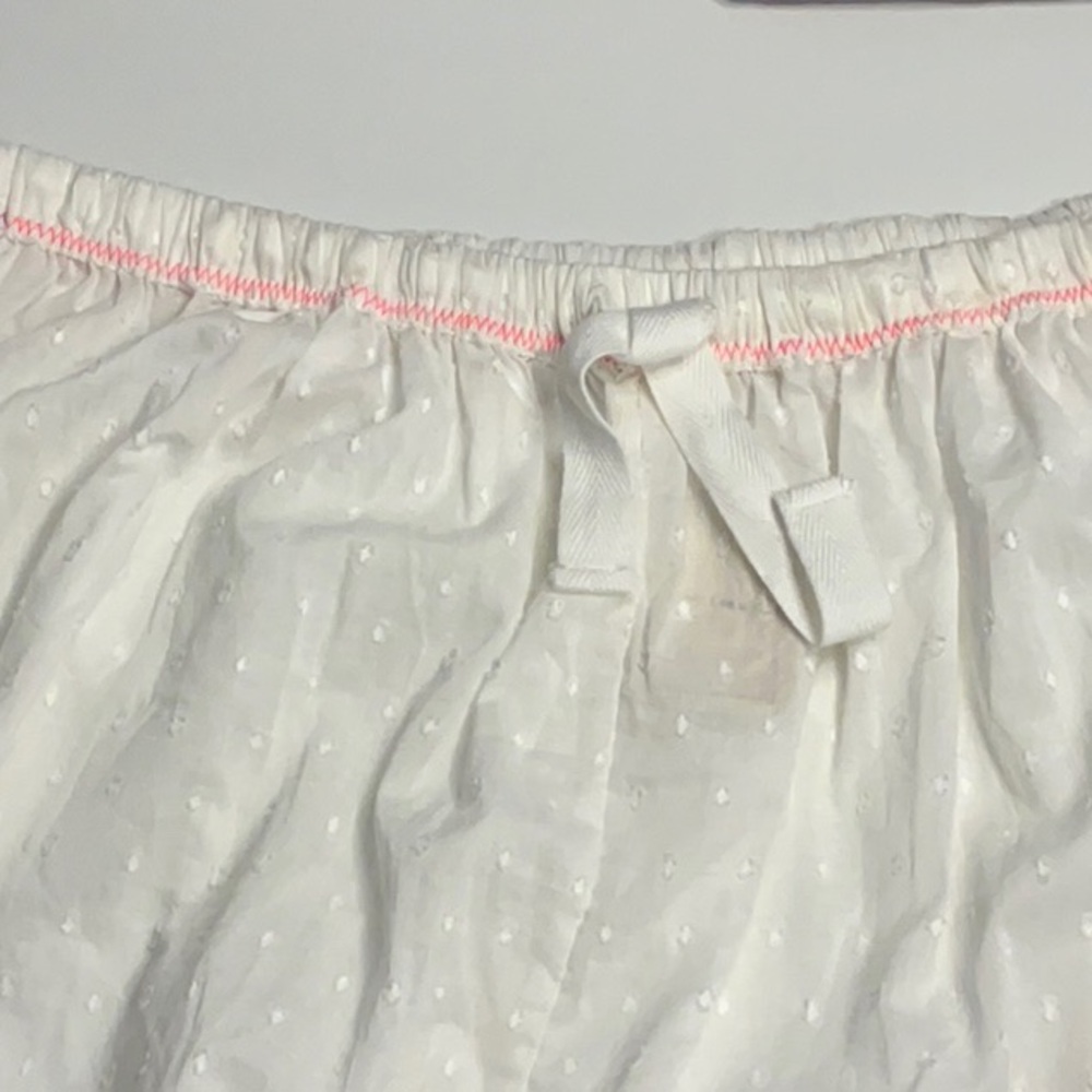 Free People Intimately Day Glow Joggers in White/Neon Pink Combo~Size Large~NWT - Picture 11 of 15